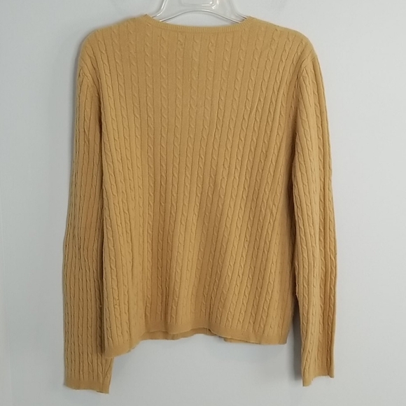 Ralph Lauren wool cashmere cardigan L - Picture 3 of 6